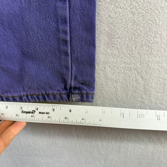 Vintage Levis Jeans Men's 30x32 Fits 30x30 Purple 550 Relaxed Loose Baggy y2k - Picture 7 of 12